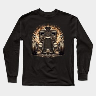 Hot Rod Classic Vintage Car Long Sleeve T-Shirt